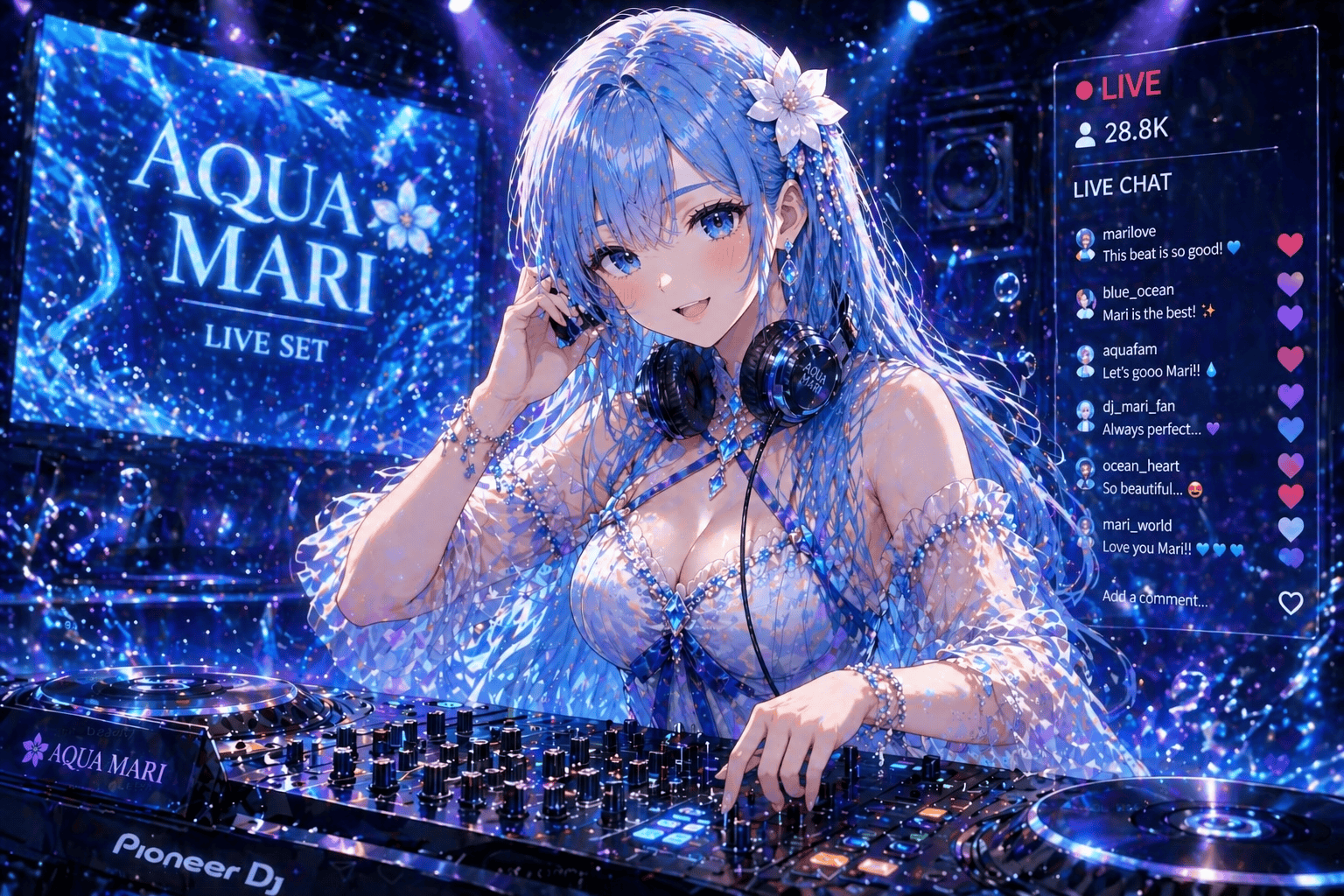 아쿠아 마리 모션 프리뷰